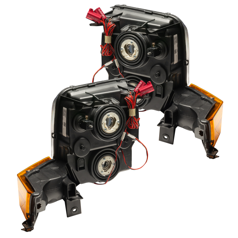 Jeep Commander Headlight Assemblies - ORACLE Lighting - SMD Pre-Assembled ColorSHIFT - `06-`10